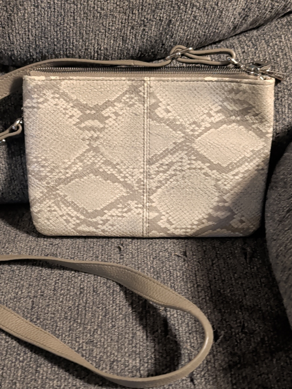 Jewell by Thirty-One, Snake-Print Crossbody Bag